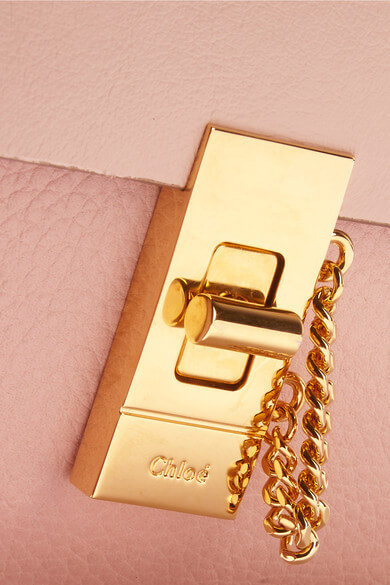 2016-17AW クロエ財布スーパーコピー CHLOE★DREW SMALL TEXTURED-LEATHER WALLET